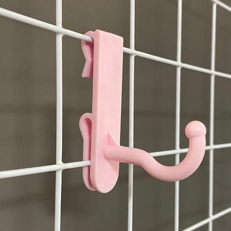 网格片挂钩铁丝网钩子超市货架展示手机配件服装饰品展会陈列网钩