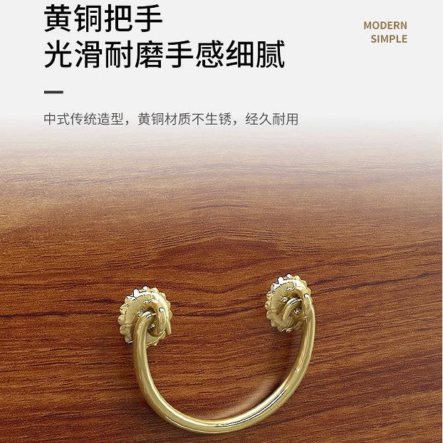 新中式餐容边柜实木框靠墙一体储柜家用厅茶物A11客水酒柜大量