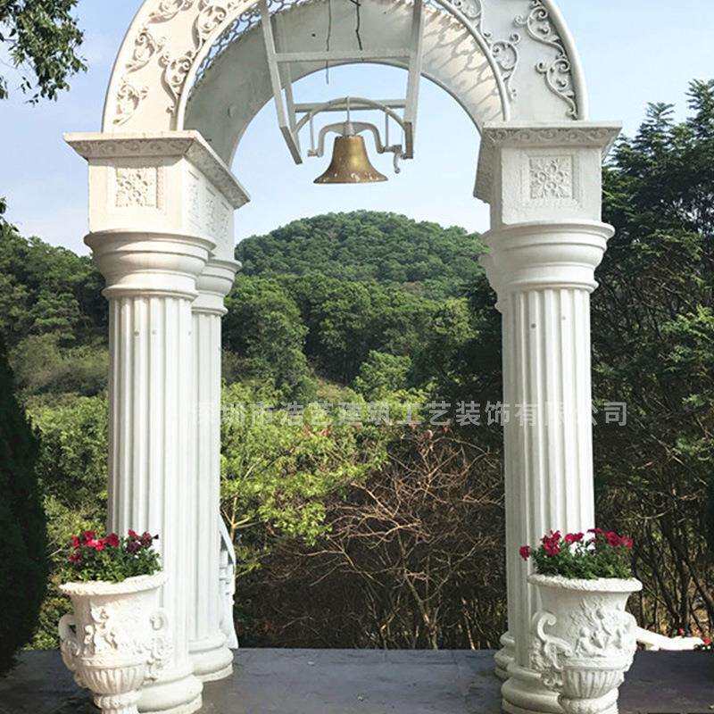 广东深圳坪地厂家欧式建筑GRC罗马柱EPs线条可订做