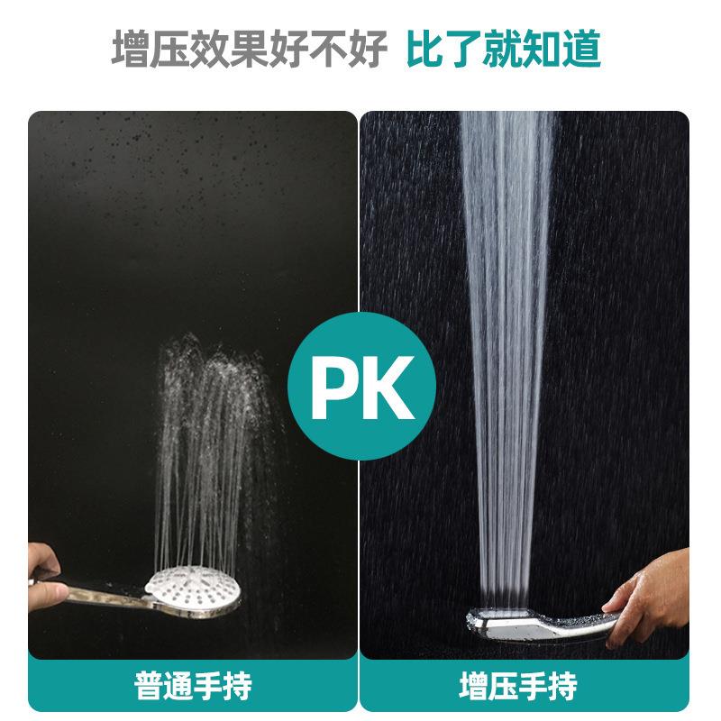 新款直销生活颂卫浴白色花洒恒温家用淋浴屏花洒头淋浴器套装铜