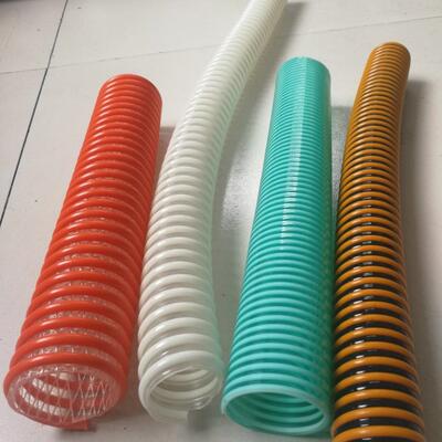 pvc塑筋管波纹管pvc塑筋增强管耐负压规格全 抽沙吸粪用管5075