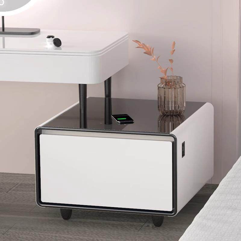 普利斯特 65L智能茶几冰箱标准版多功能高端小茶几卧室床头柜冰箱