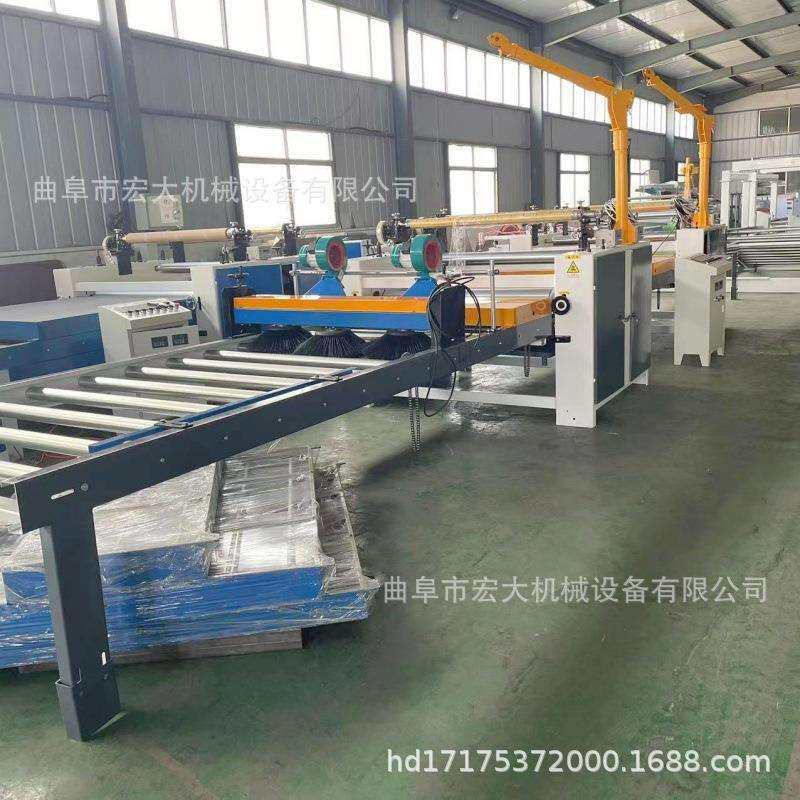 圆除尘盘 PVC各色卷膜覆膜纸机 密度板宝丽贴纸机提供上 门HD-25-