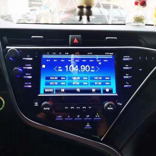 适用于丰田凯美瑞2018款顶配安卓智能导航一体机9寸八核带carplay