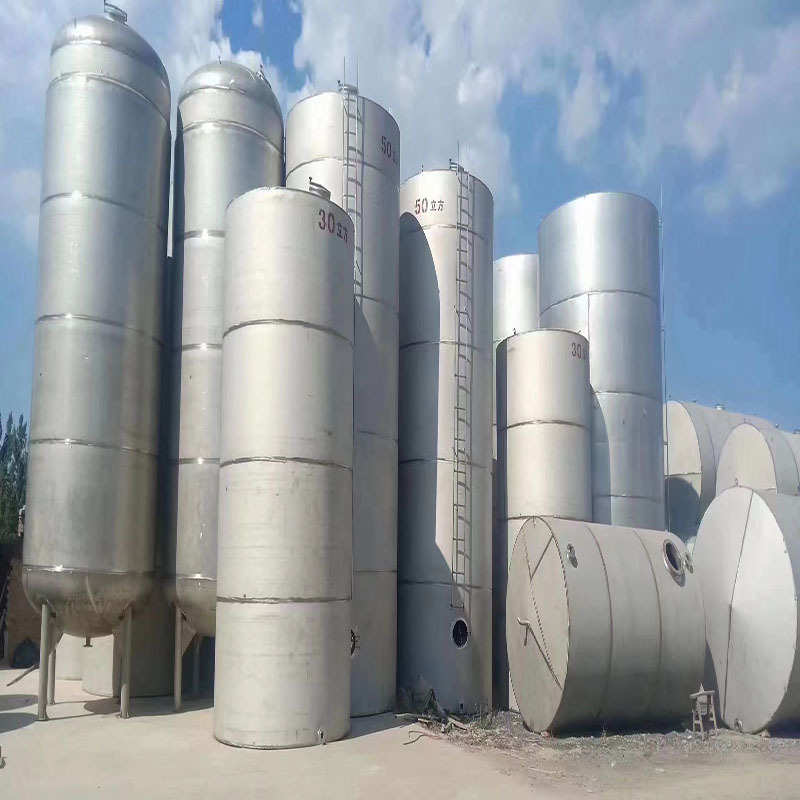 化工食品不锈钢储罐 行业用立式储存罐液体物料运输密闭式储罐