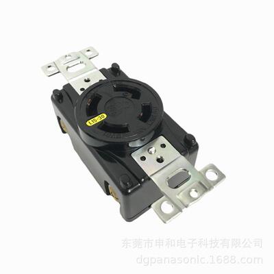 AMERICAN DENKI美国电机工业插座4320-L15机电设备插座30A250V