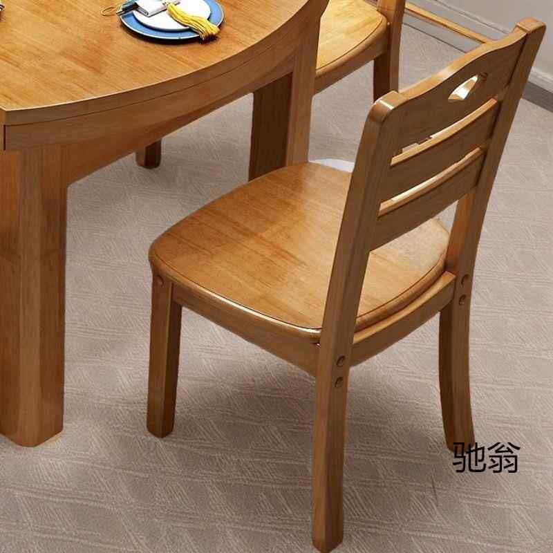 全实木椅子靠背椅00白色餐椅现家用餐椅饭桌餐椅代约简餐厅桌用椅