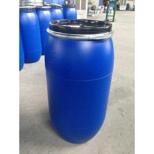 120L抱箍桶 HDPE加厚160L塑料桶全新料桶食品级法兰桶大口桶60L