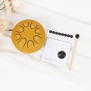 正品迷你空灵鼓 3 寸3.8寸4寸6音8音迷你小5鼓儿.童音乐启蒙初学