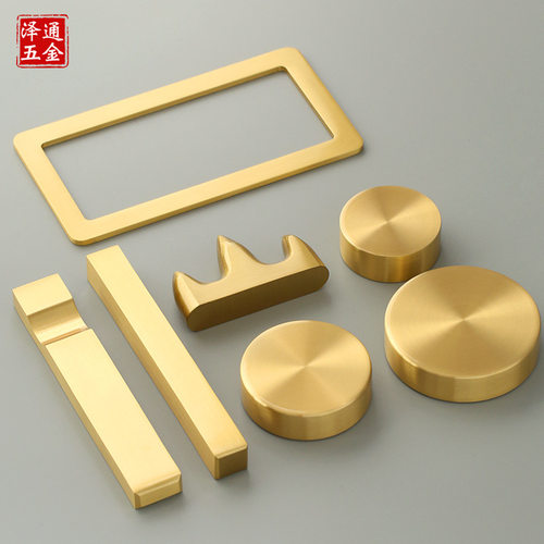黄铜镇尺镇纸毛笔书法文房四宝