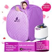 家用蒸汽桑拿箱单排毒折叠蒸汽房家用蒸汽箱医药熏蒸机汗箱桶