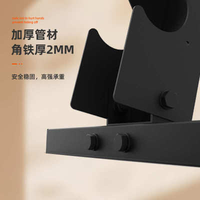 A型多规格哑铃架子健身房多层三角杠铃展示架塔型哑铃套装置物架