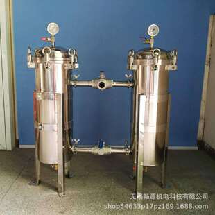 不锈钢袋式滤过器1袋并号联过滤器水过滤器CYG-1DF-式不锈钢过滤