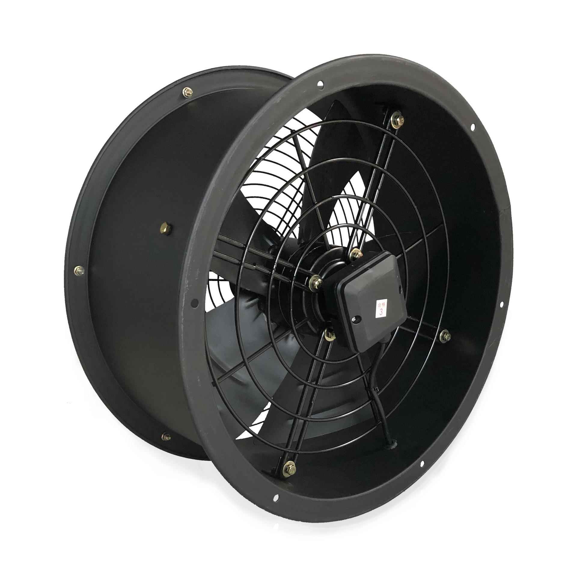 外转子轴流风机管194扇道式通风机工厂车间风酒店通气排风220换V3