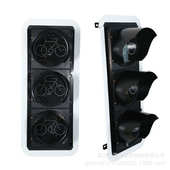 300 厂家直销红绿灯交通非机动车三合一信号灯信号灯 道路静态型