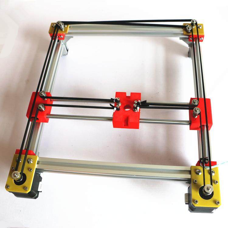 corexy激光雕刻机 写字机 打标机 3D打印机 十字滑台 步进滑台