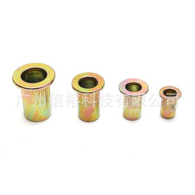 跨境货源 464件 拉铆竖纹螺母套装+拉铆工具+12寸工具箱Rivet Nut