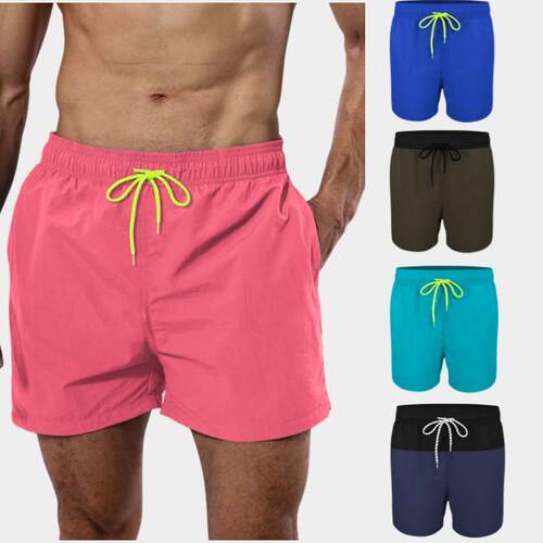 Swimming shorts for men, anti awkward, men's flat angle