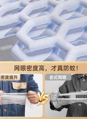 免安装古包蚊帐15m防儿蒙童顶拉链摔加密1方8米折MCW叠钢丝防蚊帐