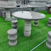 厂家户长外休靠闲背石广椅场庭院花岗岩条石椅子石凳子大理座椅石