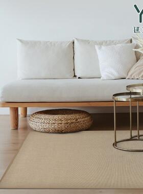 厂家纯色剑麻地酒L099地毯整铺工程店民宿编织隔音防滑毯剑麻地毯