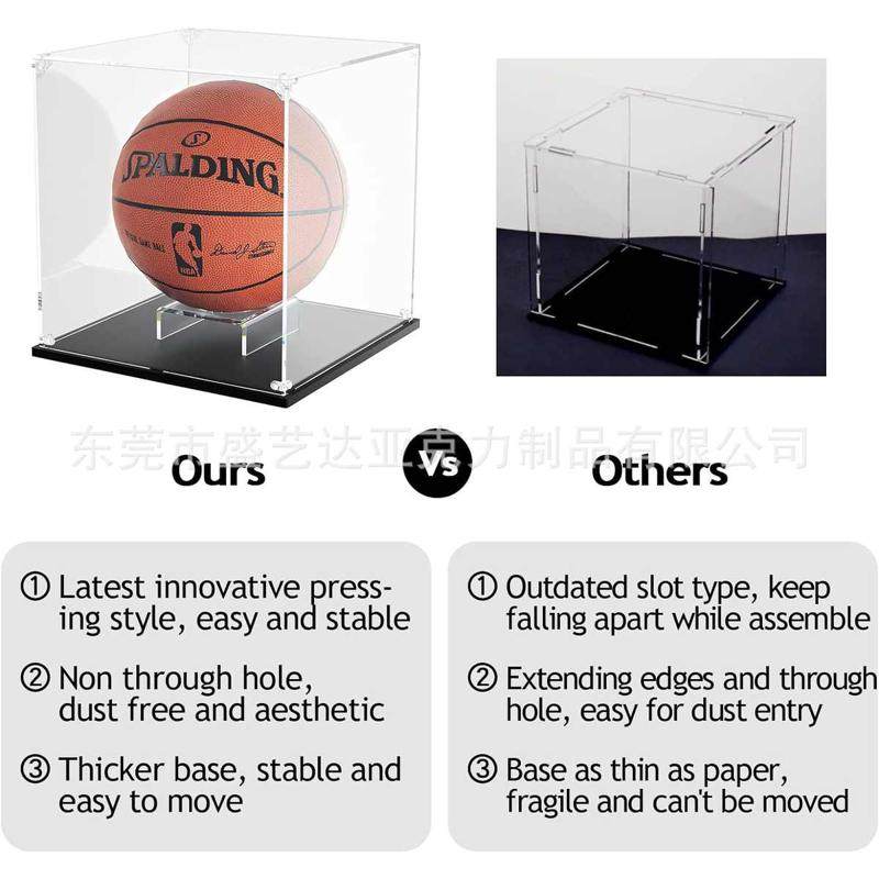 亚克力橄榄球展示盒可拆装足球棒球收纳架防尘储物盒篮球收藏展示,商业/办公家具,宣传栏/公告栏,淘宝优惠券,粉丝福利购,淘宝优惠卷