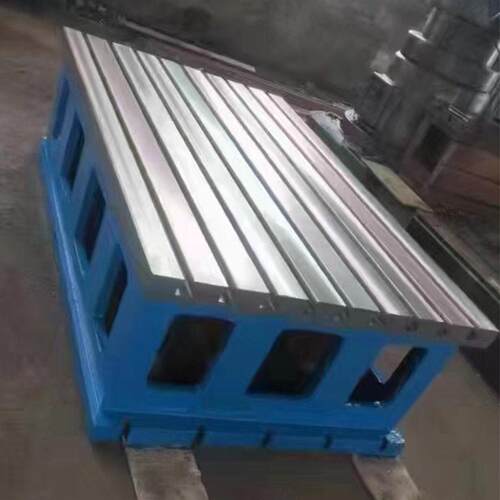 加台铸铁T型槽焊接平台加厚机械设备装配焊接铆焊铸铁平台