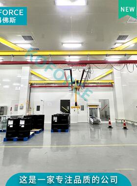 双梁悬挂式柔性轨道起重机KBK行吊车间搬运轻型轨道小型行车