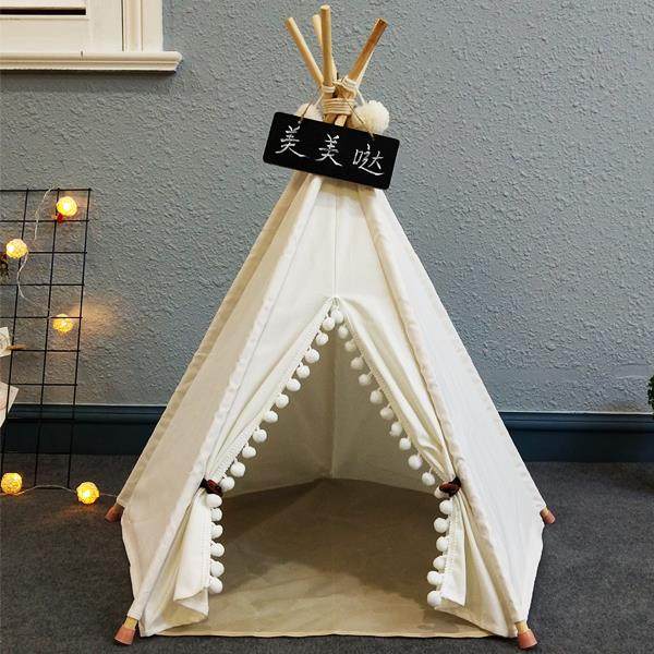 高档红泰迪狗猫窝窝宠物网帐篷柯基狗床猫窝冬季保暖中咪小型犬可