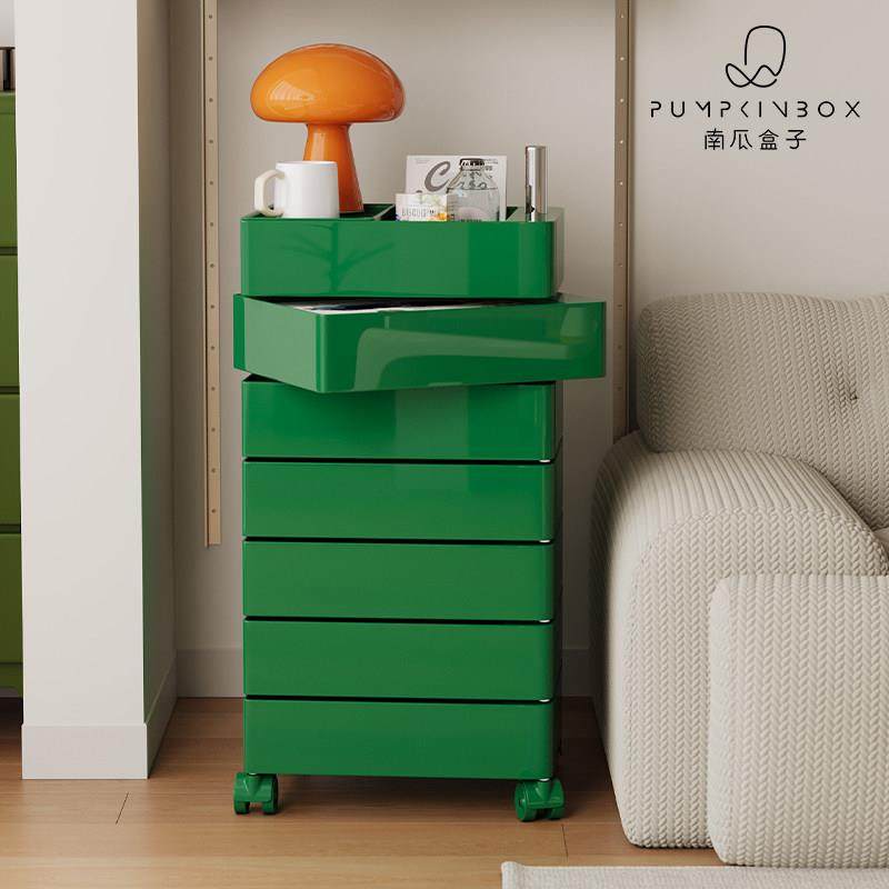 创意旋转可移动收纳柜网红ins客厅化妆品收纳斗柜现代简约床头柜,住宅家具,床头柜,淘宝优惠券,粉丝福利购,淘宝优惠卷