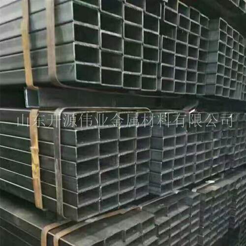 现货100*200*5镀锌矩形管 100*120*8热镀锌矩形管 量大优惠