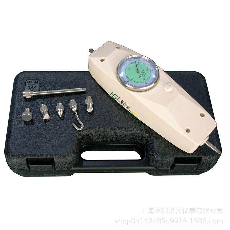 500n纺织布料拉力计 布料抗拉力指针式测力计 表盘拉压力计价格