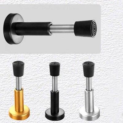 Hotel Doorstop Stainless Steel Door Stopper Shock Absorbent