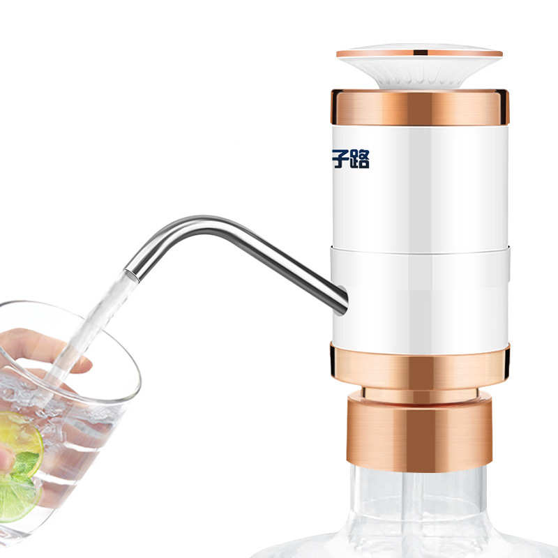 厂家直销子路桶装水电动抽水器B1双泵长续航