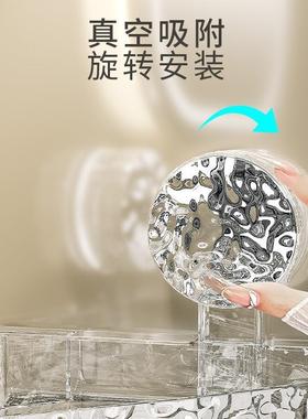 纹吸IUD盘转置用物架卫生间壁挂免打孔浴室洗手台洗波漱台角品收