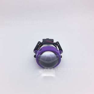 汽车LED大灯3寸双光透镜发光二极管大功率双灯杯无损安装激光透镜