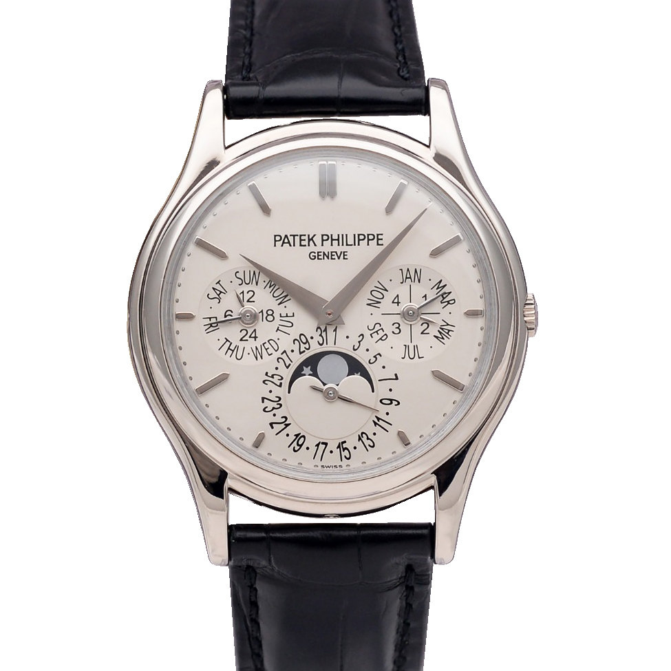 万年历[9.8新]百达翡丽超级复杂功能时计白金自动机械男表5140G
