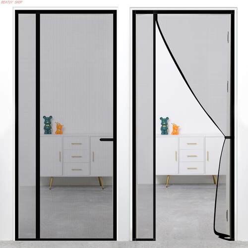Magnetic Mesh curtain Net Screen Anti Mosquito Bug Fly door