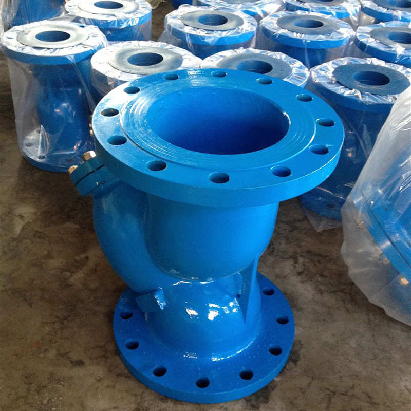 Y型过滤器304不锈钢法兰连接球墨铸铁GL41H-16Q消防管道过滤器