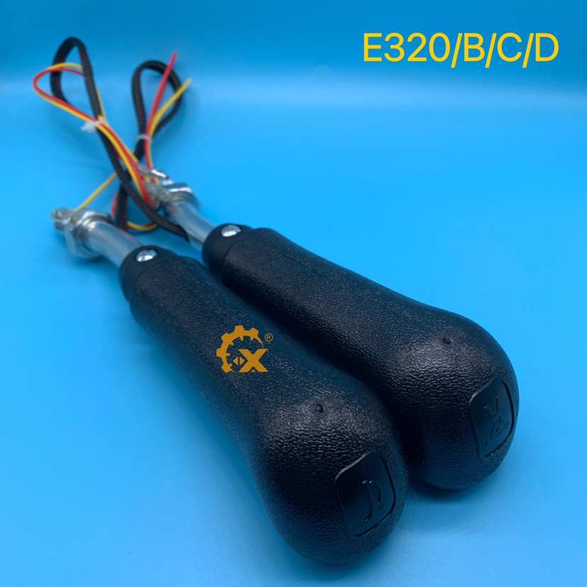 挖掘机卡特CAT307/312/320B/C/336D/喇叭举重操作杆手柄胶防尘套