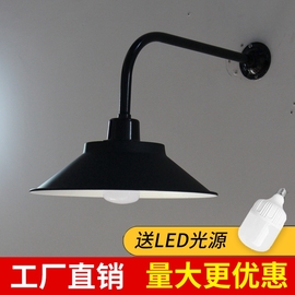 全铝led户外路灯工矿灯马路，灯罩弯杆灯过道，灯室外照明墙壁防水灯