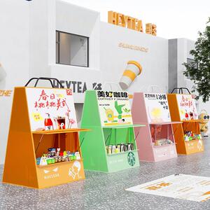 网红创意市集活动摊位架商业街夜市摆摊展示架户外商场广场促销台