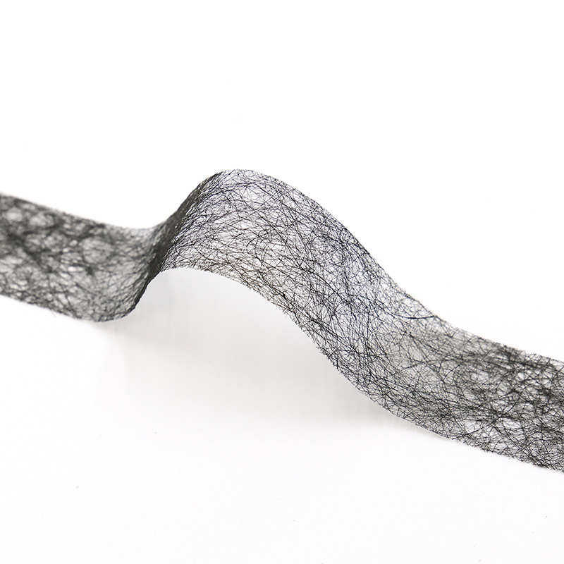 服装衬条用热熔网膜切盘 柔软透气贴合牢固 黑色无纺布粘合衬嵌条,居家布艺,花边,淘宝优惠券,粉丝福利购,淘宝优惠卷