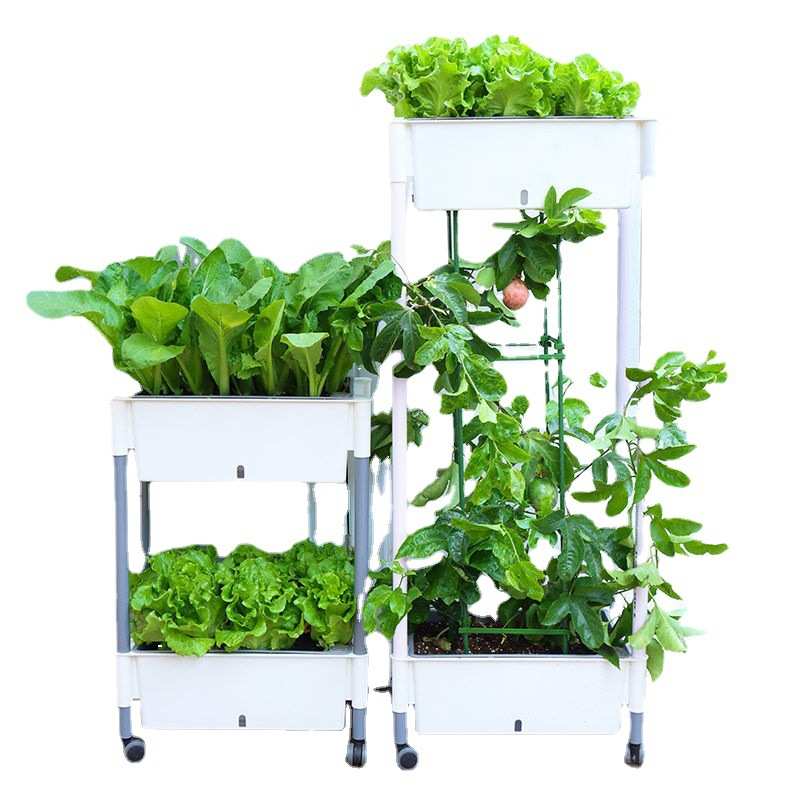 蔬菜种植盆多层组合种菜立体自吸水懒人盆家庭阳台长方形塑料绿植