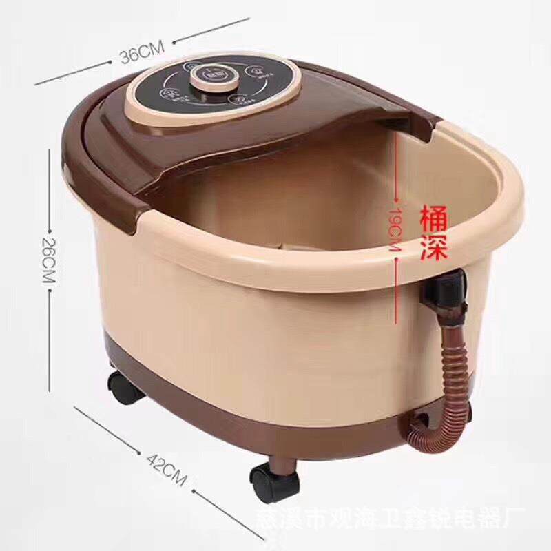 鑫妙康全自动加热足浴盆按摩洗脚盆 电动泡脚足疗桶足浴器足浴桶
