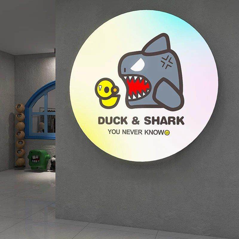 圆形软膜灯箱门头广告招牌灯箱定做 异形天花软膜卡布灯箱铝型材