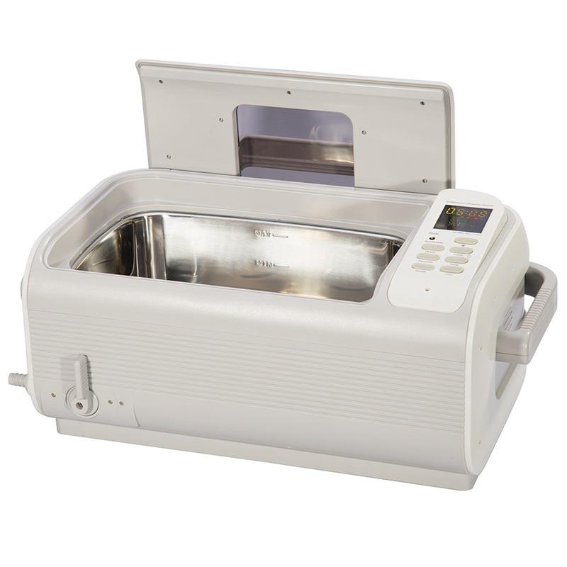 康得森超声波清洗机CD-4861珠宝五金清洗器排水加热304钢桶6L商用