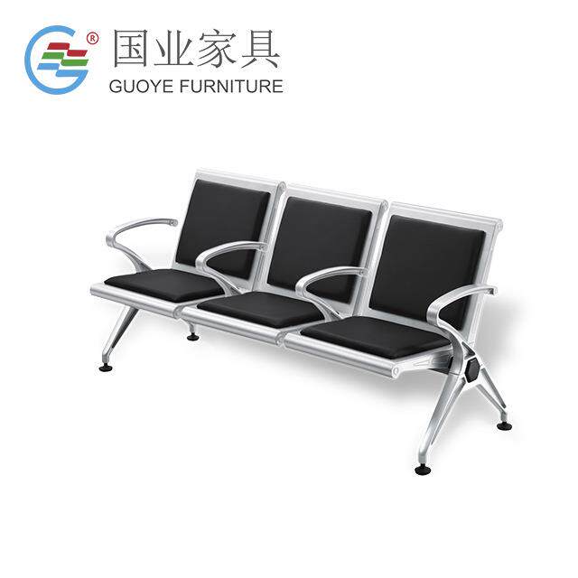 加皮款候诊椅休息椅等候椅公共座椅银行长排椅机场椅输液椅连排椅