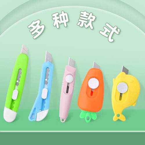 Mini utility knife, portable small size, ideal for opening p
