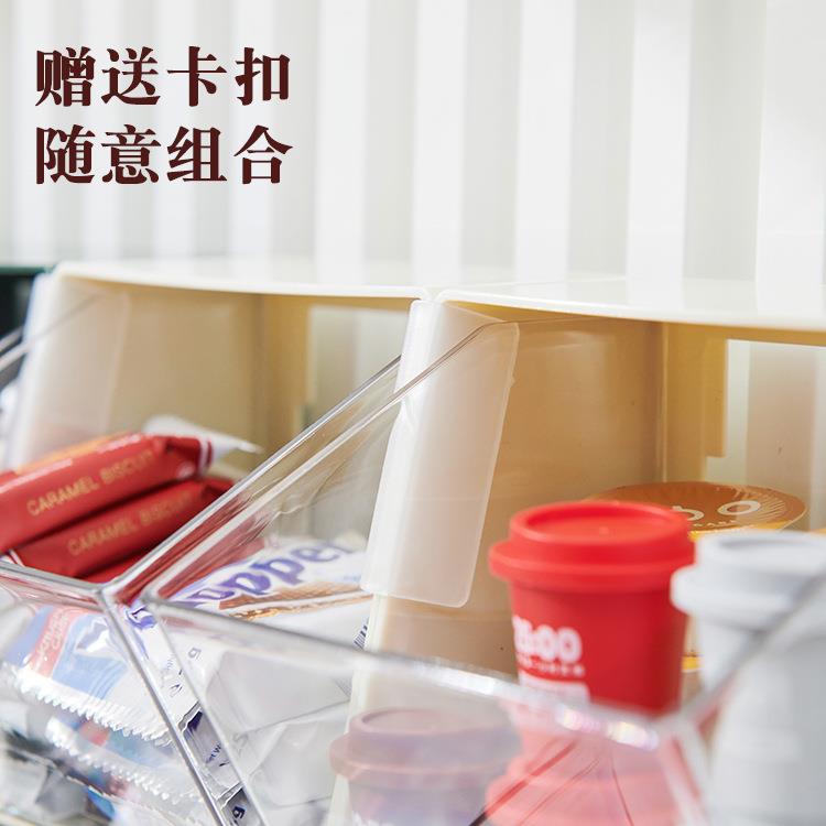 茶包胶囊咖啡速溶奶茶整理置物架透明亚克力办公桌面茶水间收纳盒